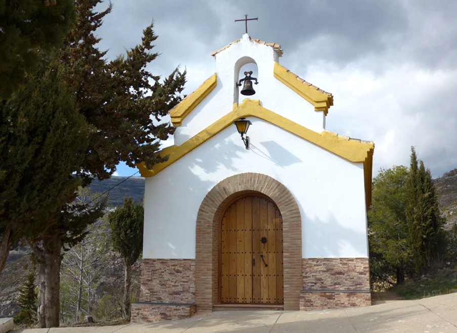 The small church of Santa Rita outside the village of Cadiar